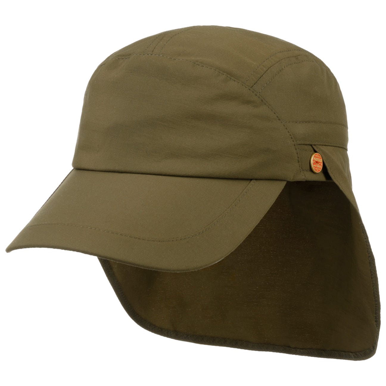 Mayser Coolmax Baseball Cap with UPF 50+ Sun Protection & Adjustable Neck Flap - Lightweight & Breathable for Outdoor Sports, Hiking, and Summer Activities