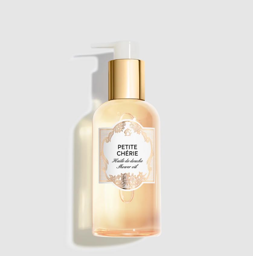 Petite Cherie Shower Oil - Luxurious Moisturizing Body Wash for Dry & Sensitive Skin | Perfect for Daily Use & Spa Days