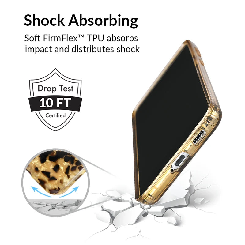 Samsung Galaxy Phone Case - Blonde Tortoise Shell Design - Protective & Stylish Cover for Everyday Use & Travel