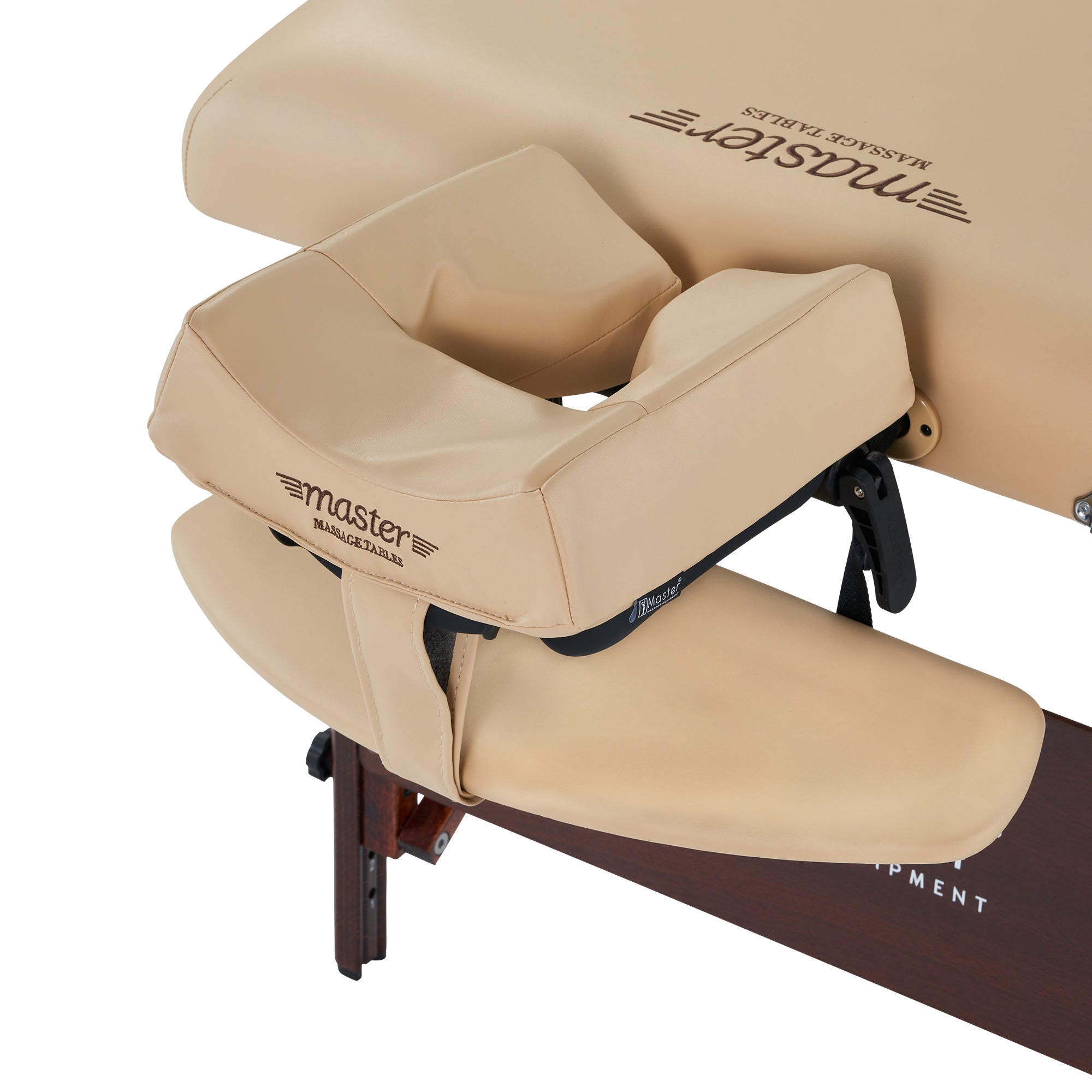 Portable Massage Table with Ambient Light System - Sand Color - Master Massage 30 DEL RAY - Perfect for Home Spa, Professional Therapy & Relaxation Sessions