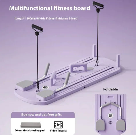 All in One Home Fitness Board - Versatile Workout Equipment for Core Strength, Balance & Full Body Training | Perfect for Home Gym, Yoga, Pilates & Rehabilitation Exercises
