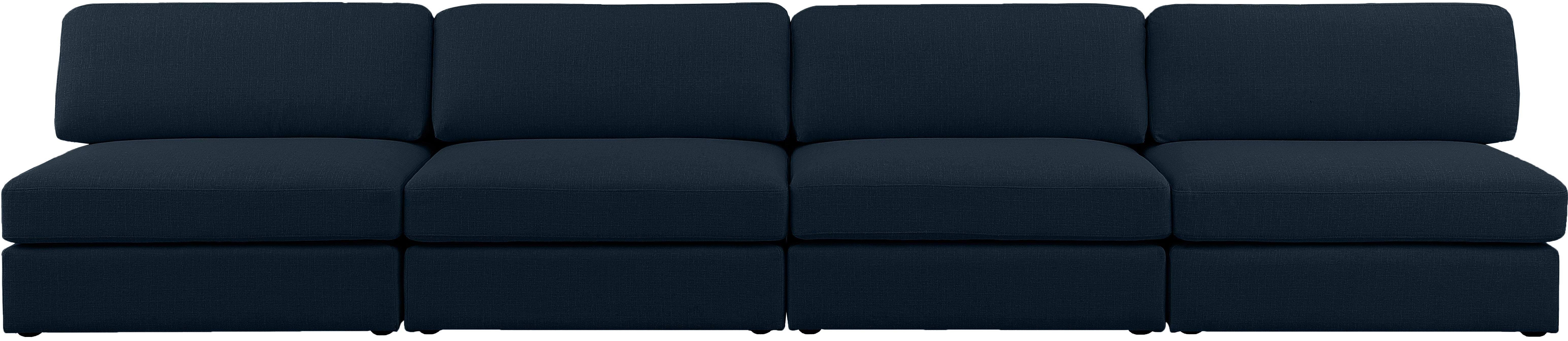Beckham Durable Linen Textured Fabric Modular Sofa - Modern Sectional Couch for Living Room, Lounge & Family Room Comfort