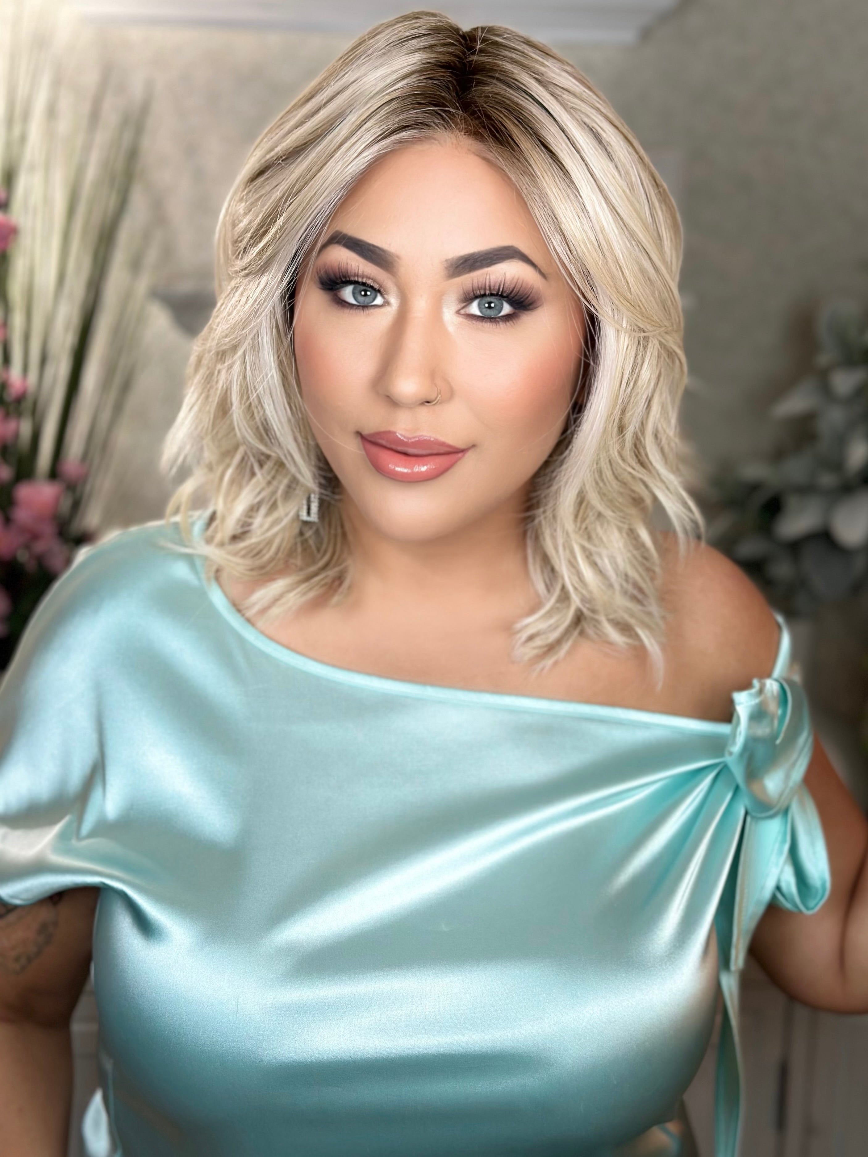 Paparazzi Blonde Hair Extensions - Clip-in Human Hair Extensions for Volume & Length - Perfect for Parties, Weddings & Special Events