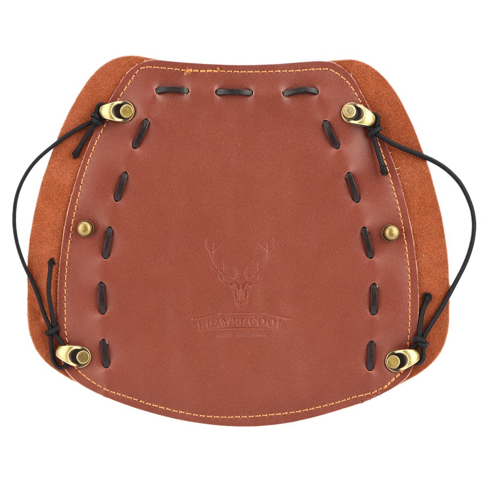 Leather Archery Arm Guards - Adjustable Forearm Protector for Bow Shooting, Hunting & Target Practice | Portable & Safe Arm Strap for Men & Women | Ideal for Outdoor Sports, Archery Training & Hunting Gear