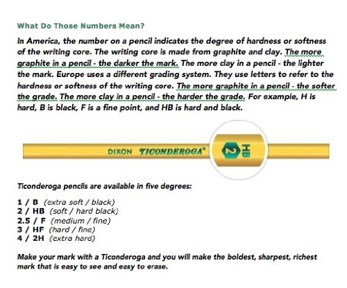 Dixon Ticonderoga Tri-Write #2 Pencils - Box of 12 Triangular Yellow Pencils (13856) - Perfect for School, Office & Art Projects