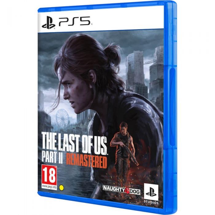 The Last of Us Part II Remastered - PS5 Game | Action-Adventure Survival Horror | Post-Apocalyptic Storyline | Perfect for Fans of Intense Narrative & Stunning Graphics