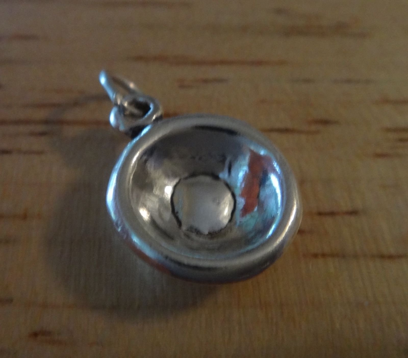 Sterling Silver Charm Pendant Jewelry for Cooking & Baking - Perfectly Shaped Mixing Bowl Pan - Ideal for Chefs, Bakers & Kitchen Enthusiasts