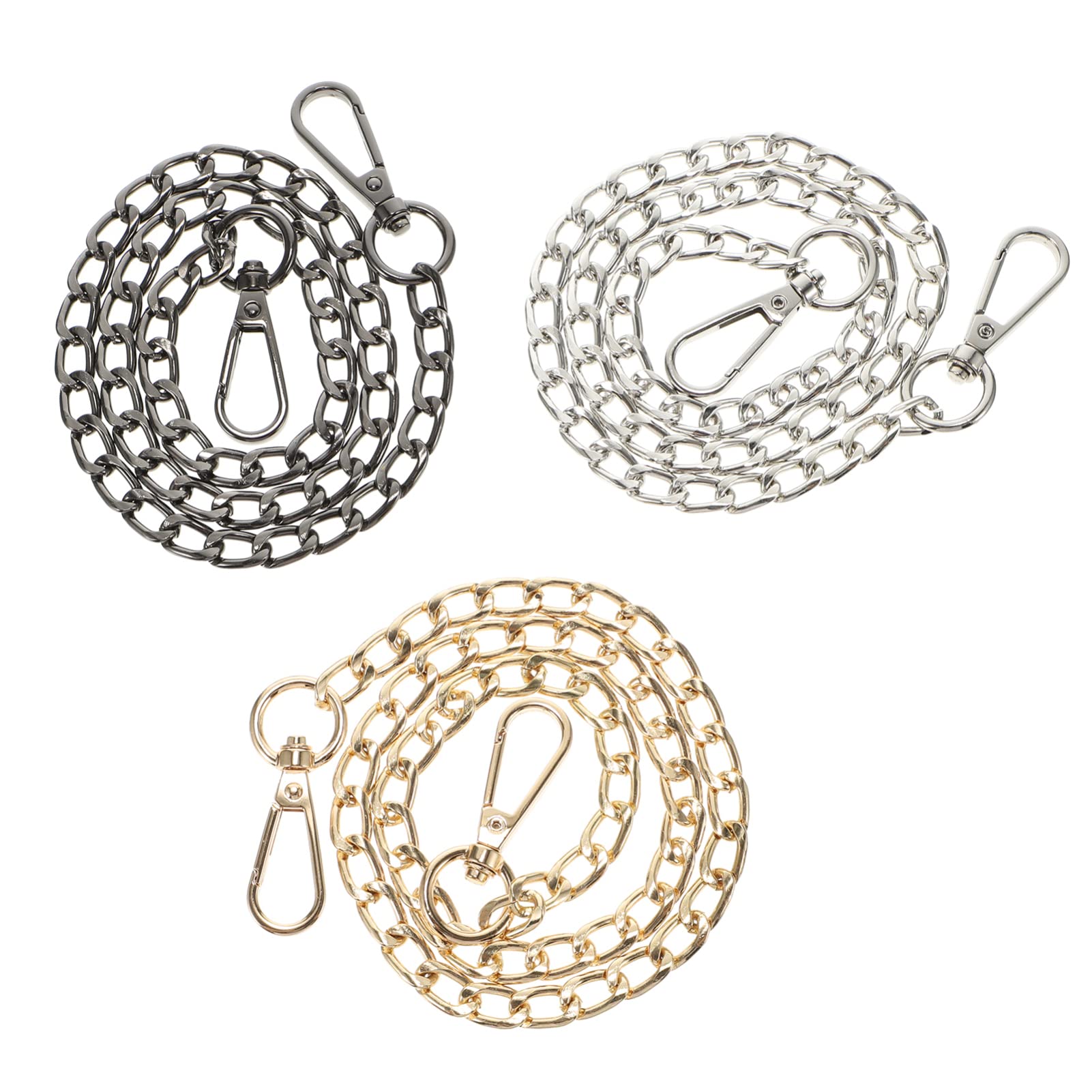 OSALADI 3-Piece DIY Bag Chain Accessories Set - Handbag Strap Replacement, Purse Crossbody Chain for Women | Perfect for Customizing Purses, Totes & Shoulder Bags