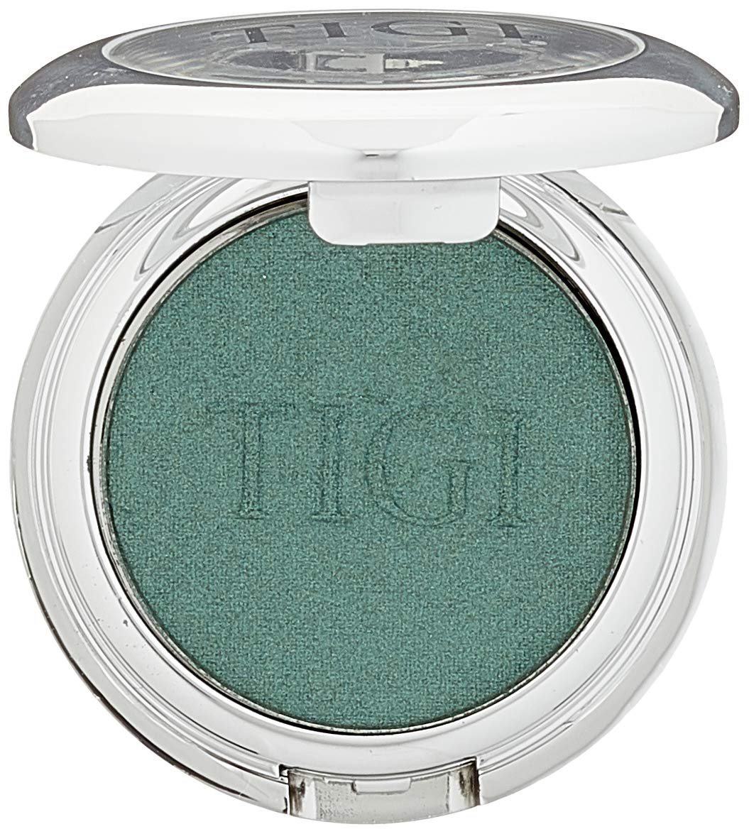 TIGI Cosmetics High Density Single Eyeshadow - Emerald Green, 0.13 Ounce (764147) | Long-Lasting Pigmented Eye Makeup for Day & Night Looks