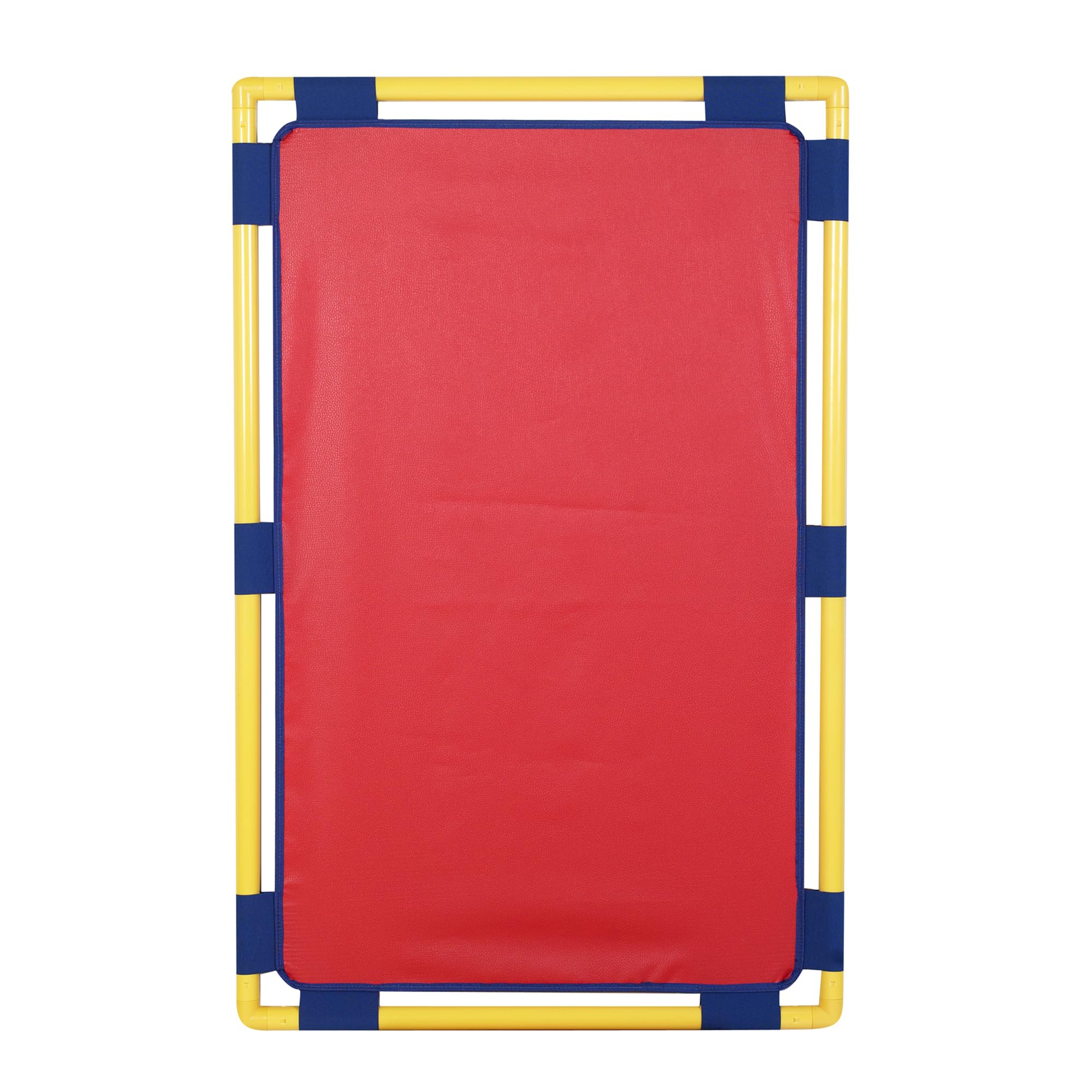 Children's Rectangle PlayPanel - Kids Room Divider & Classroom Partition Screen for Daycare, Preschool - Red | Perfect for Play Areas, Learning Spaces & Room Separation