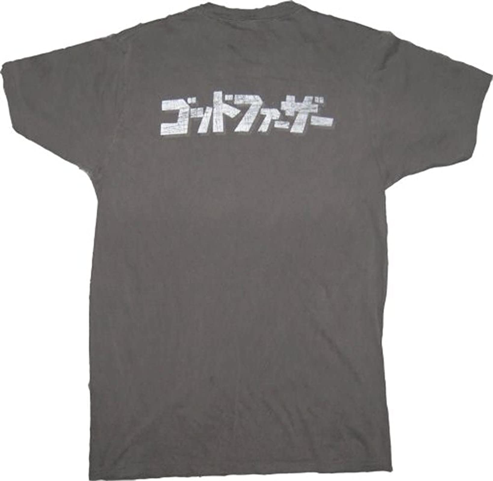 GODFATHER The Japanese Rose Puppeteer Graphic Charcoal T-Shirt for Men | Vintage Anime Streetwear | Perfect for Cosplay, Anime Conventions & Casual Wear