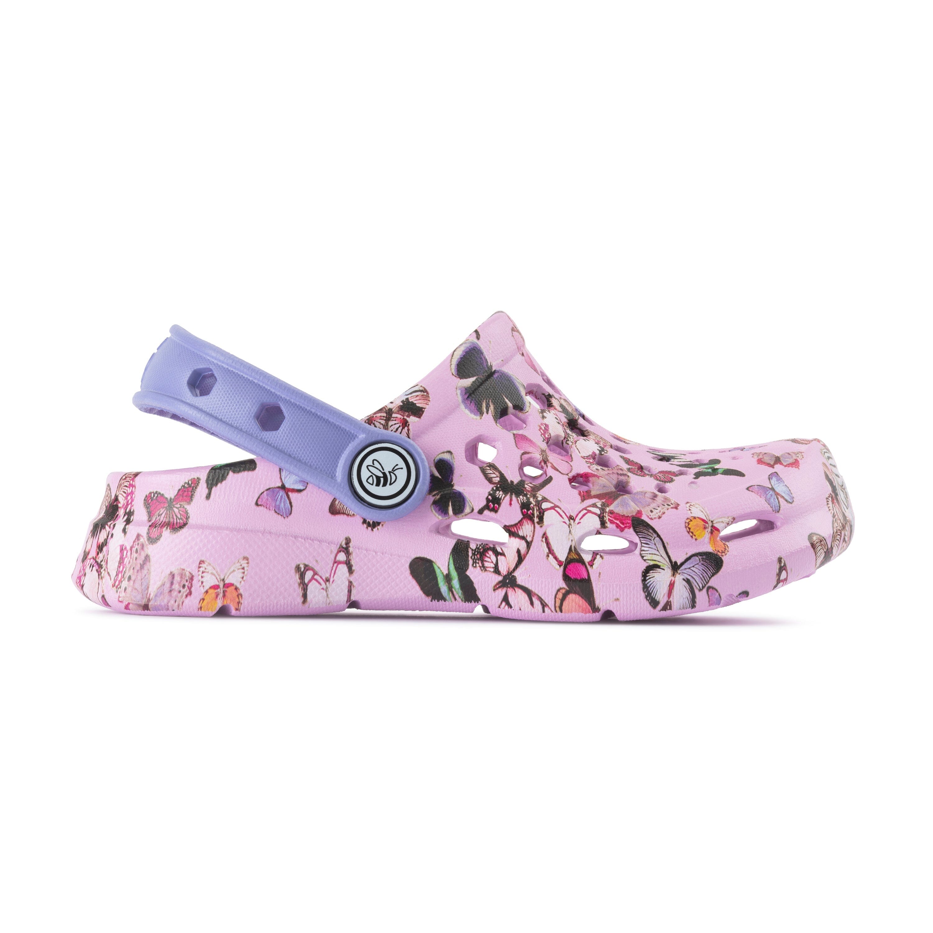 JOYBEES Active Clog Shoes for Kids - Non-Slip Waterproof Garden Clogs with Fun Graphics - Perfect for Outdoor Play, Beach, and Pool Activities