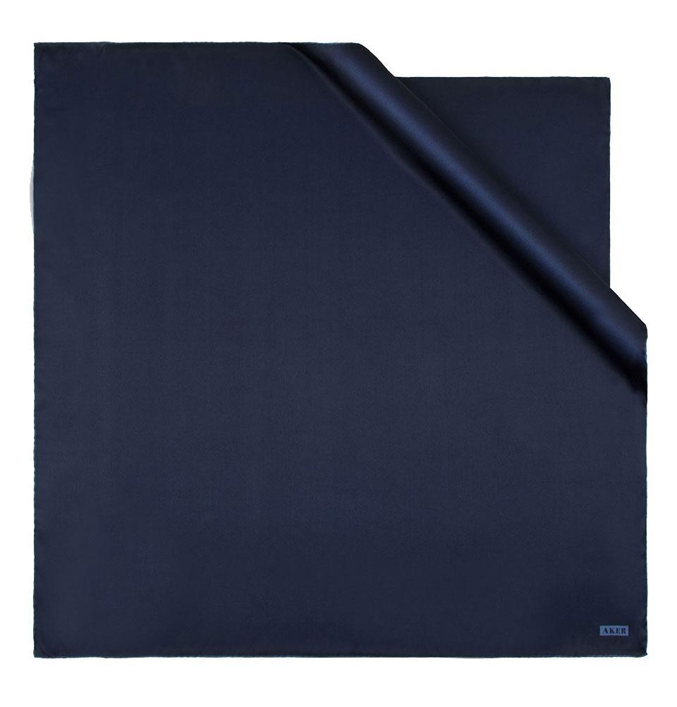 Premium Turkish Silk Hijab Scarf - Navy Blue #6764 | Lightweight & Breathable for Spring/Summer | Perfect for Prayer, Modest Fashion & Everyday Wear