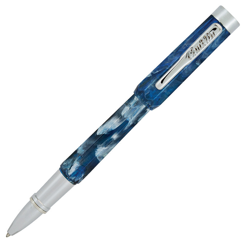 Conklin Nozac Ballpoint Pen - Ohio Blue Ink, Premium Writing Instrument for Professionals & Students - Perfect for Office, School & Gift Giving