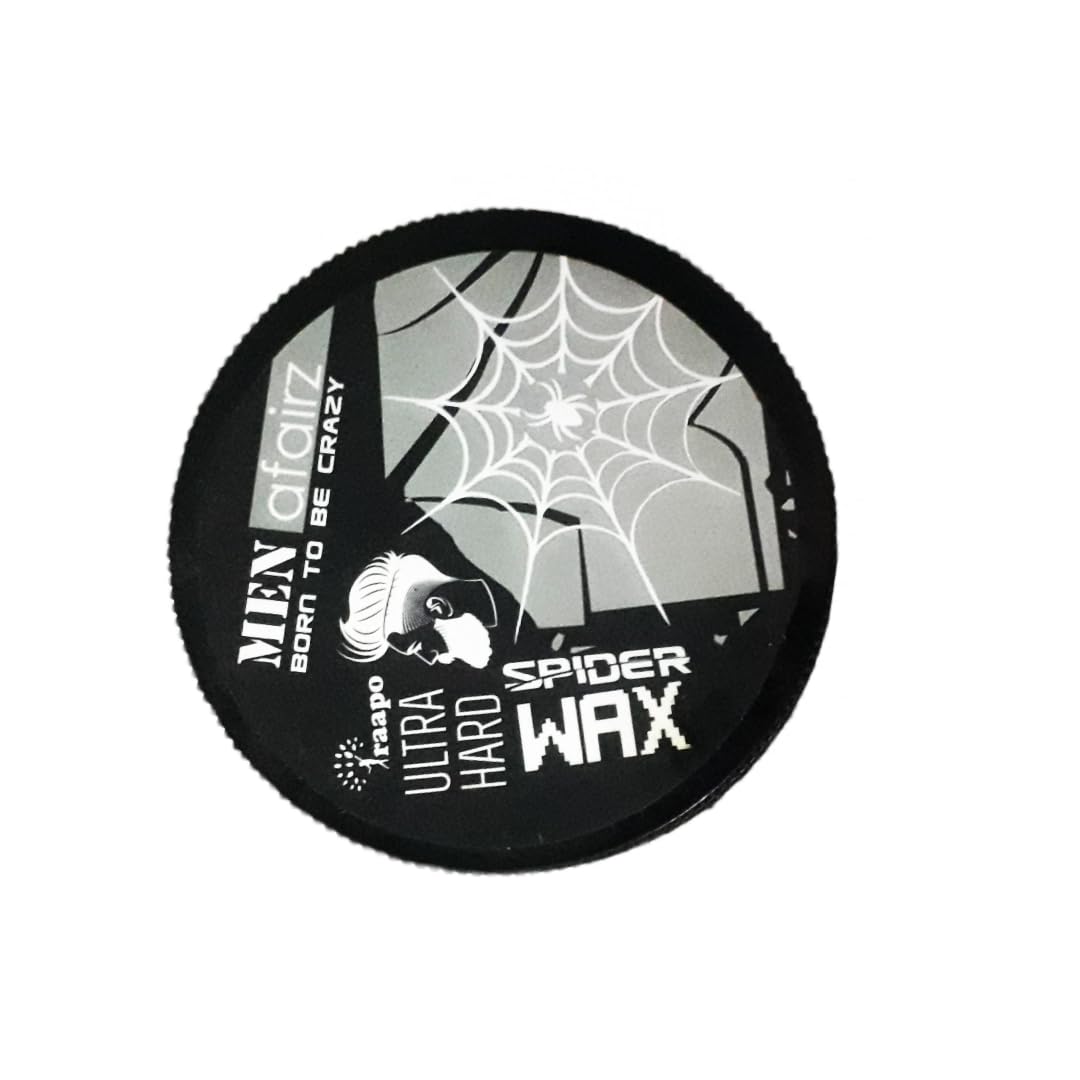 Spider Hair Wax for Men - Strong Hold Styling Gel for Spiky & Textured Hairstyles - Perfect for Daily Use & Special Occasions