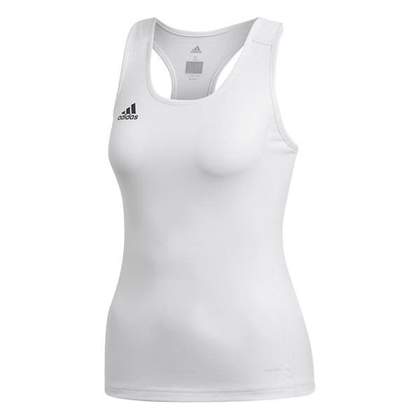 Adidas Women's T19 Compression Tank Top - Moisture Wicking Workout Shirt for Running, Yoga & Gym Training