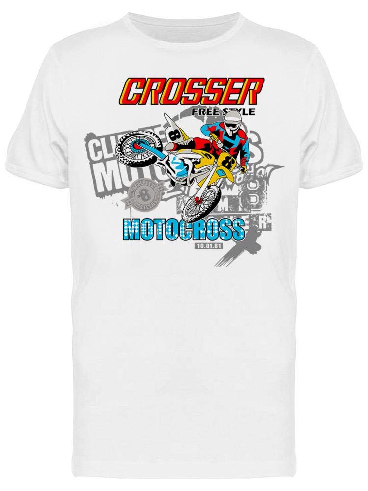 Smartprints Crosses Free Style Design T-Shirt for Men - Trendy Graphic Tee for Casual Wear, Street Style & Everyday Outfits
