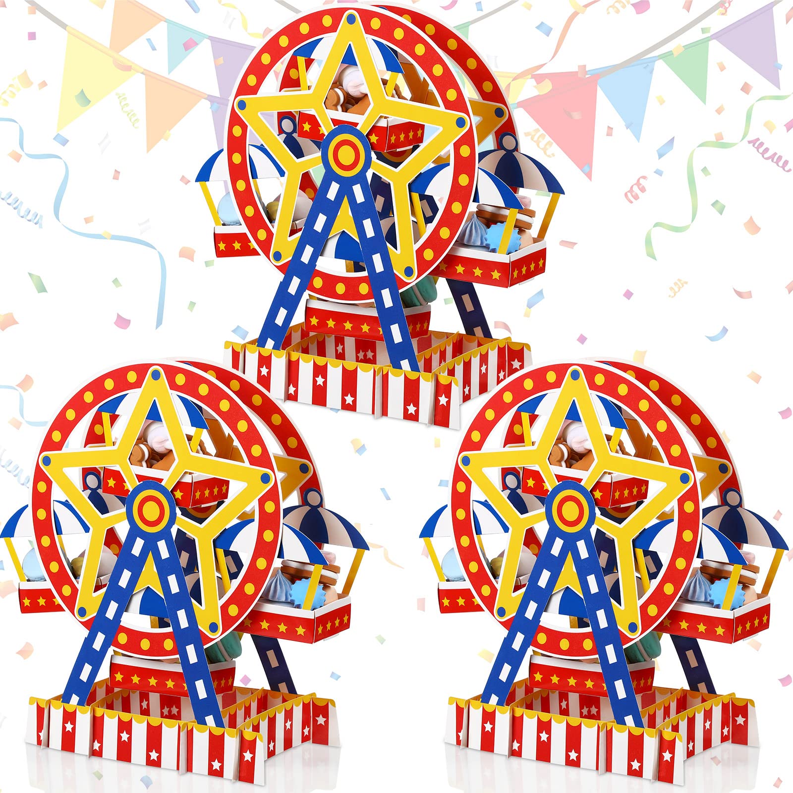 Epakh Carnival Ferris Wheel Centerpiece - 12