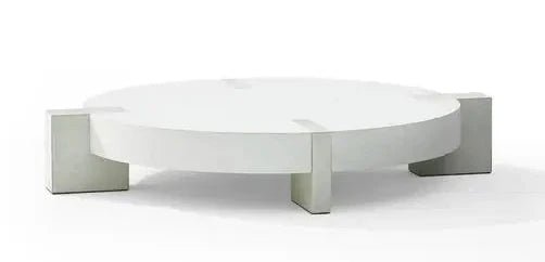 Ducale Modern Coffee Table by CIMENTO® - Mid-Century Style Living Room Furniture for Small Spaces - Perfect for Apartments, Lounges & Home Decor
