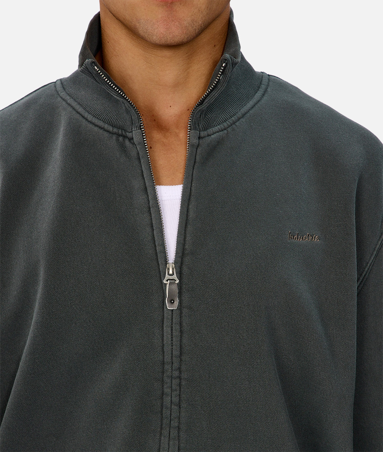 Skylar Women's Track Top - Soft Washed Pine Green Athletic Jacket for Running, Gym & Casual Wear | Lightweight & Breathable Workout Top