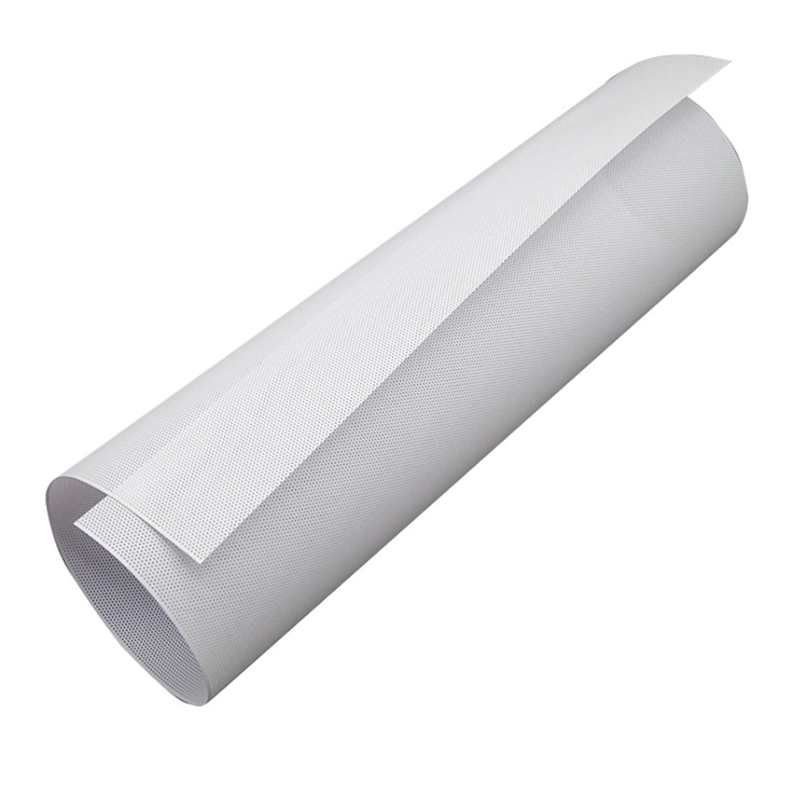 1PC PVC Fan Dust Filter - 30x100cm White Mesh Dustproof Cover for PC Case, Cuttable Computer Mesh - Perfect for Gaming PCs, Workstations & Home Office Setups