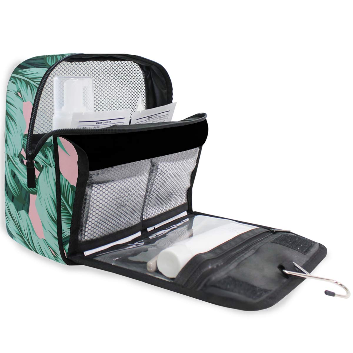 Large Hanging Toiletry Bag for Women - Waterproof Travel Cosmetic Organizer with Sturdy Hook | Portable Makeup Pouch for Business Trips, Vacations & Gym Use