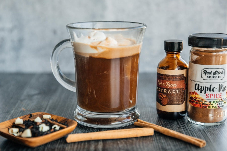 Pure Rum Extract for Baking & Cooking - Natural Flavoring for Desserts, Cocktails & Homemade Recipes - Premium Alcohol-Free Rum Essence