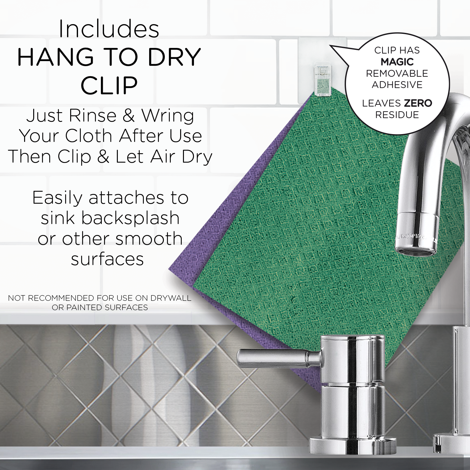 Biodegradable Swedish Dishcloths - 20 Pack Reusable Paper Towels | Eco-Friendly Kitchen Cleaning Cloths | Gray Color | Made in Germany | Perfect for Dishwashing, Counter Cleaning & Sustainable Home Use