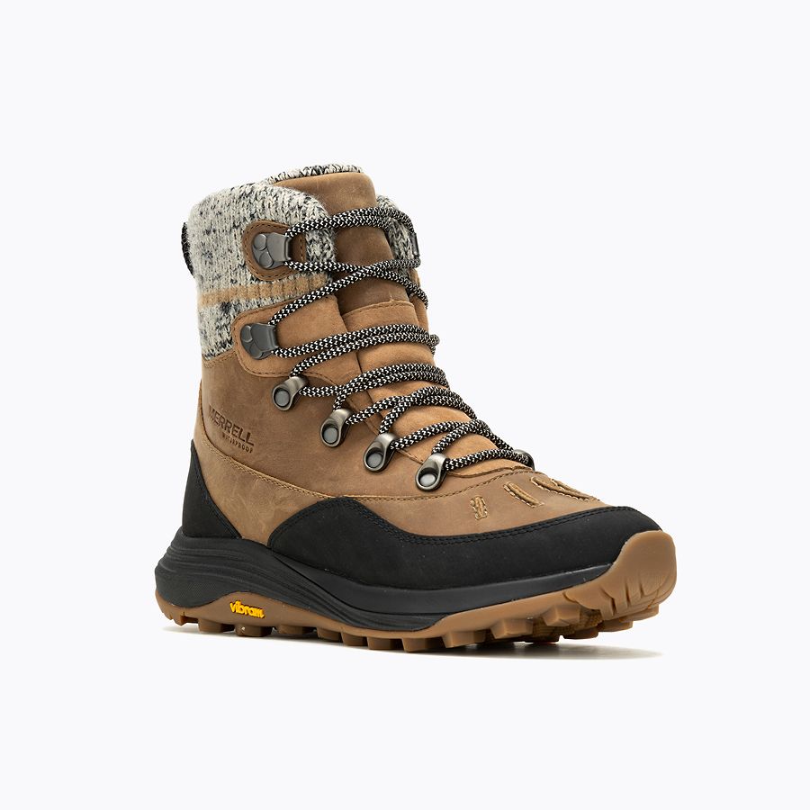 Merrell Siren 4 Thermo Mid Zip WP Waterproof Winter Hiking Boots for Women - Warm & Comfortable Snow Boots for Outdoor Adventures, Trail Walking & Cold Weather Activities