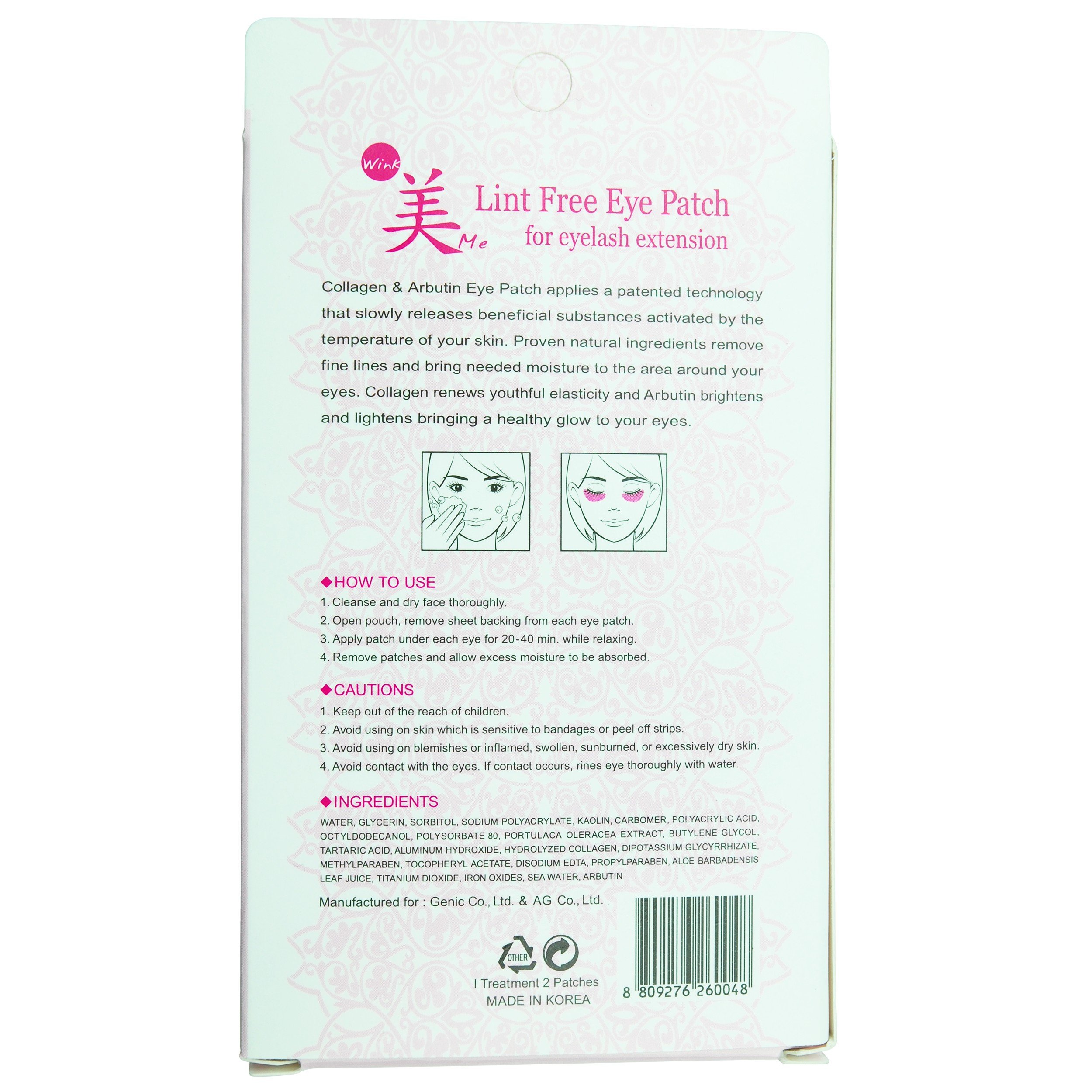 iBeautiful Collagen Anti-Wrinkle Eye Pads - 50 Pairs Eyelash Extensions Friendly Eye Patches for Dark Circles & Wrinkles | Under Eye Treatment for Puffy Eyes & Fine Lines | Perfect for Spa, Travel & Nighttime Skincare Routine