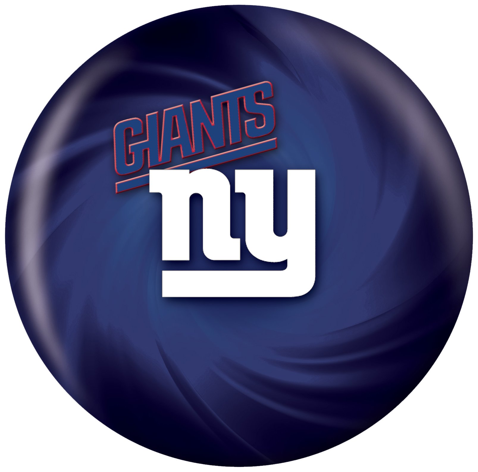 Strikeforce Officially Licensed NFL New York Giants Bowling Ball - Undrilled Professional Bowling Ball for Giants Fans | Perfect for League Play & Home Bowling Alley