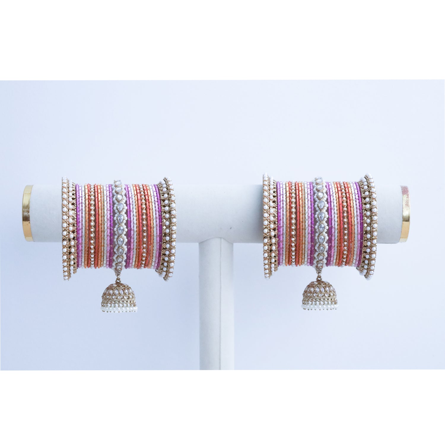 Aira Bangles - 2 Hand Set of Stylish Women's Bracelets for Casual Wear & Party Accessories | Perfect for Everyday Fashion & Special Occasions