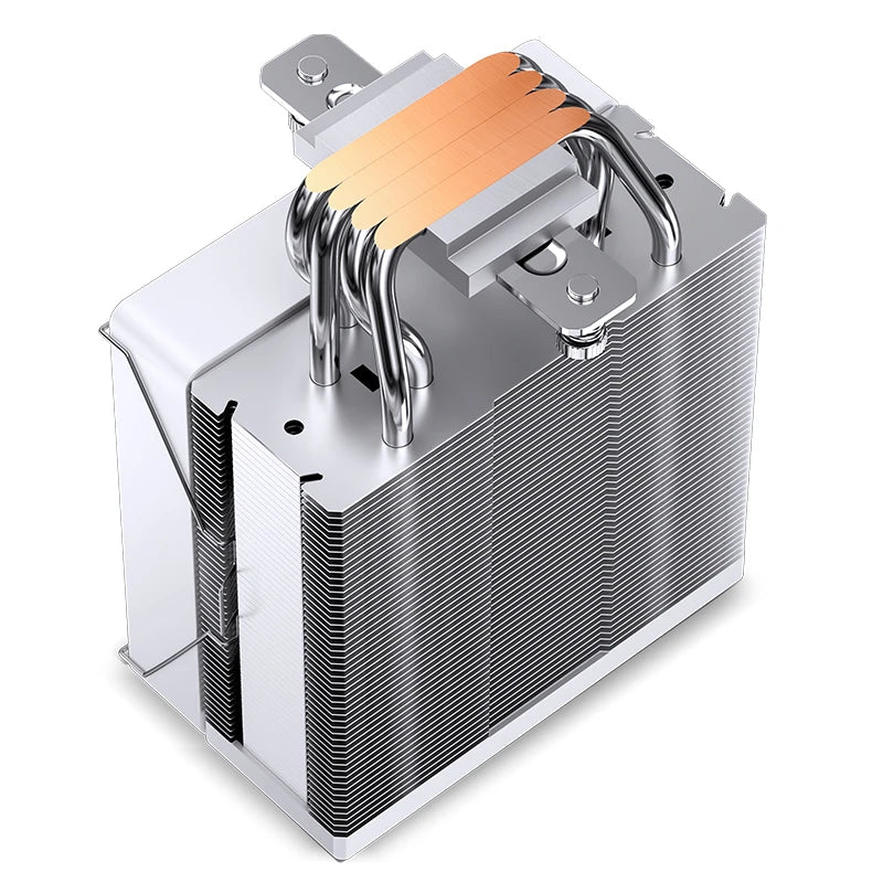 Jonsbo CR 1000 EVO ARGB LED CPU Cooler - White | High Performance PC Cooling Fan for Gaming & Workstation PCs | Perfect for Overclocking & Silent Operation