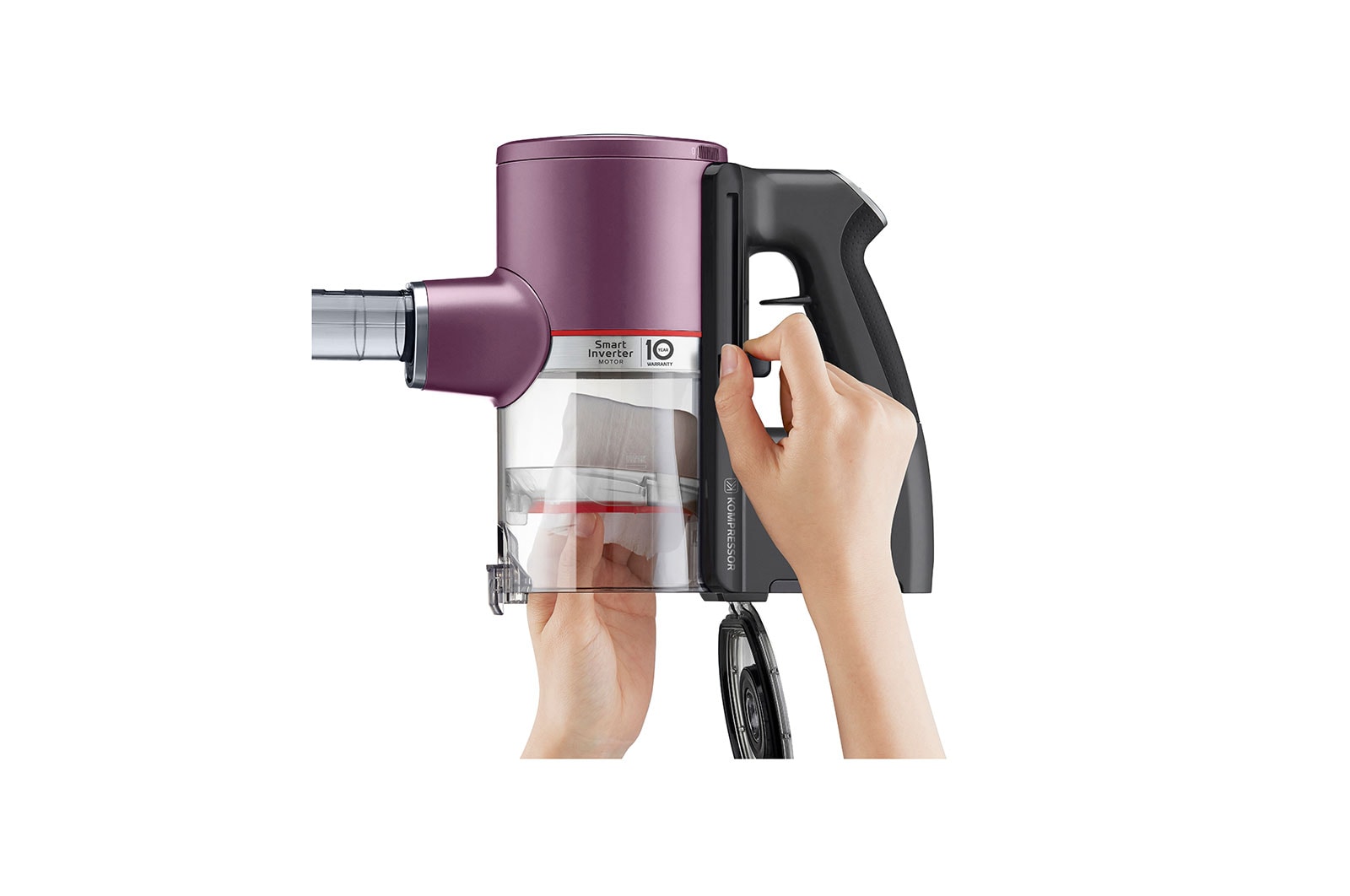 LG A9K Pro Cordless Stick Vacuum Cleaner with Powerful Suction - Lightweight, Multi-Surface Cleaning for Hardwood Floors & Carpets + Includes Free Accessory Gift (Perfect for Pet Hair, Home & Office Use)