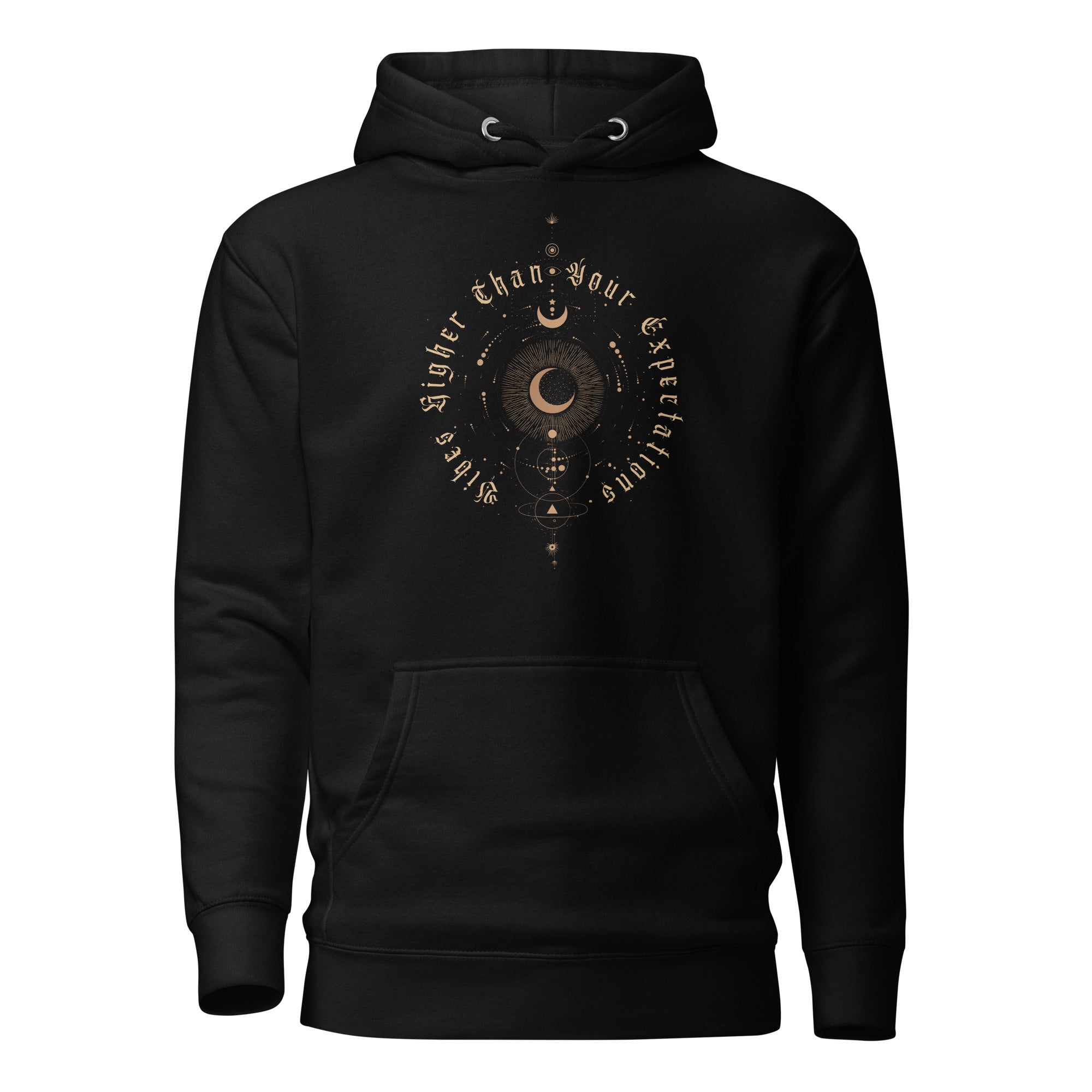 Vibes Higher Than Your Expectations Unisex Hoodie - Soft & Comfortable Pullover Sweatshirt for Men & Women | Perfect for Casual Wear, Gym, and Outdoor Activities
