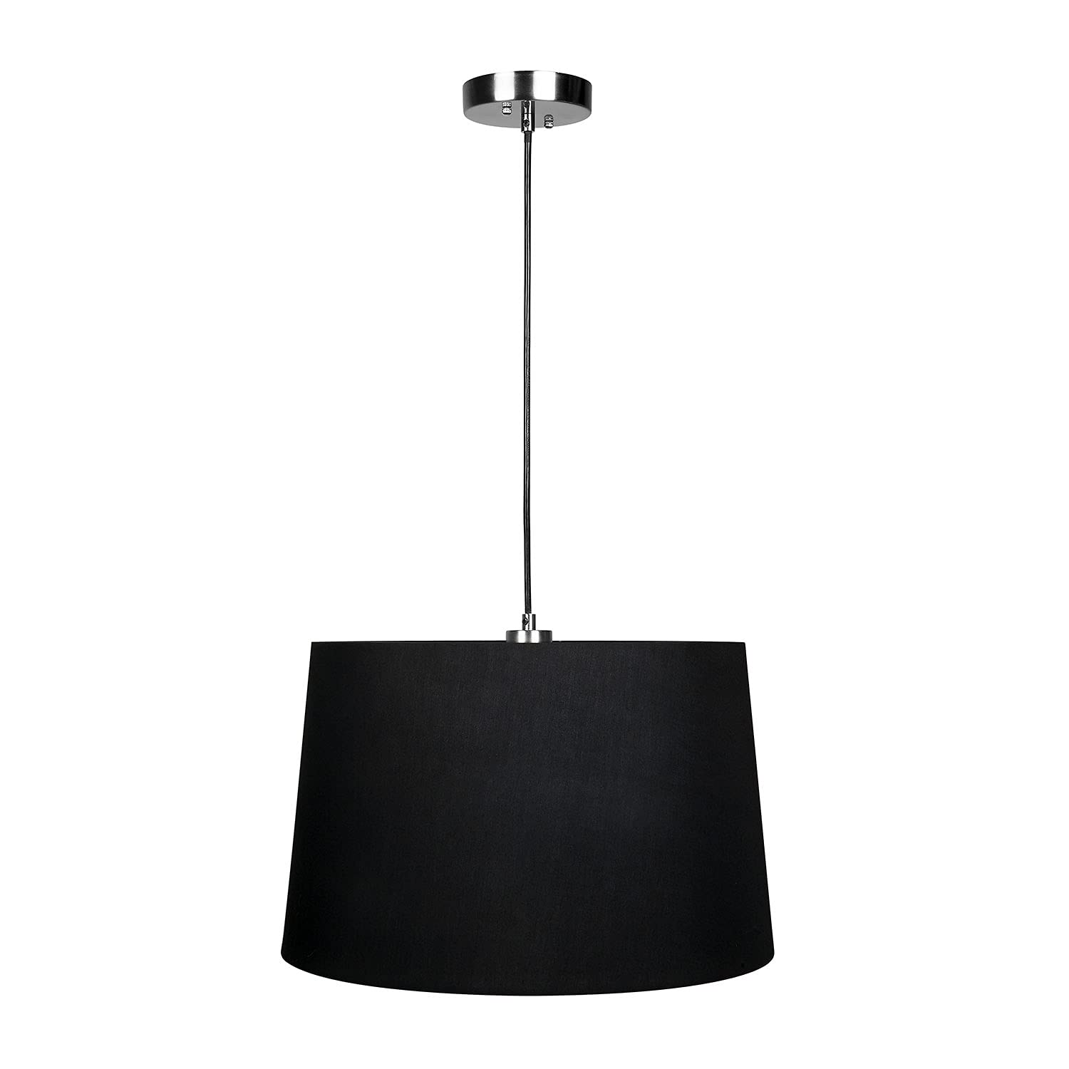 Decorative LED Pendant Ceiling Lamp - 4W Energy Efficient, 2700K Warm White Light for Home, Hotel & Office Lighting - Modern Black Hanging Light Fixture (Perfect for Living Room, Bedroom, Dining Area & Lobby Decor)