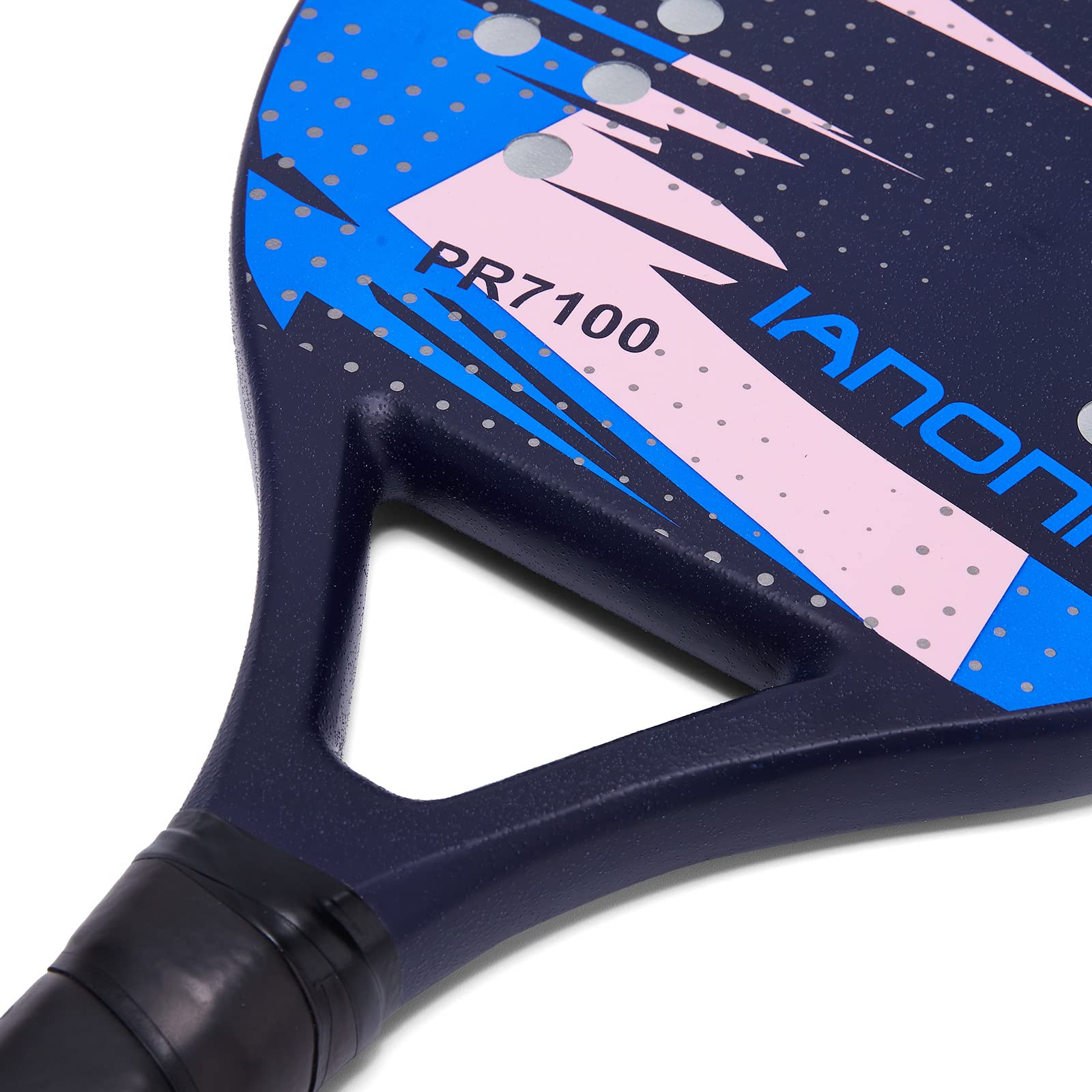 Premium Carbon Fiber Beach Tennis Paddle with EVA Memory Foam Core - Lightweight & Durable Racket for Beach Tennis, Paddleball & Outdoor Sports - Perfect for Beach Games, Backyard Fun & Waterfront Activities