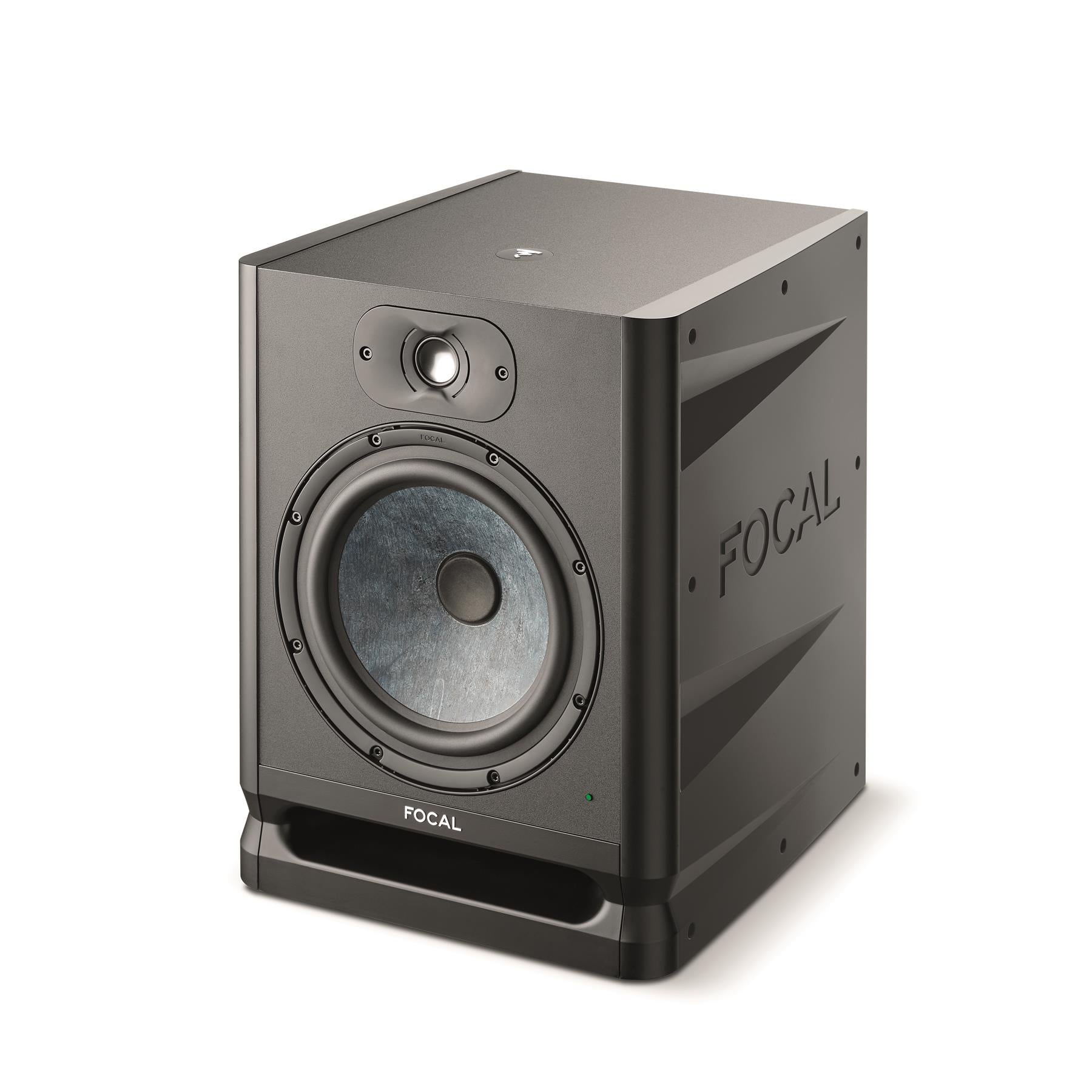 Focal Alpha 80 Evo 115W Powered 2-Way Studio Monitor - Professional Reference Speakers for Music Production, Home Recording & Audio Mixing