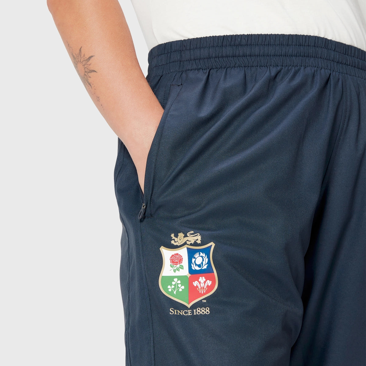 Canterbury British & Irish Lions Women's Training Pants Navy - High-Performance Rugby & Gym Workout Leggings for Women Athletes
