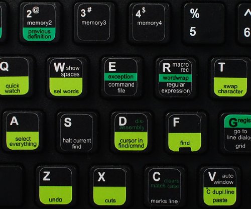Visual Studio Keyboard Shortcut Stickers for Coding Efficiency