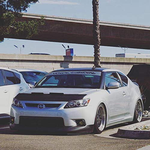 Custom Fit Car Bonnet Mask Hood Bra for Scion TC 2011-2013 | UV Protection & Paint Guard | Perfect for Road Trips & Car Shows