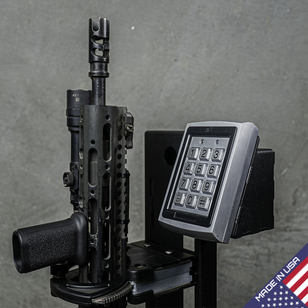 6-Gun Ready to Deploy Rifle Rack - Secure Firearm Storage for Home, Vehicle & Hunting | Tactical Gun Organizer for AR-15, Shotguns & Hunting Rifles