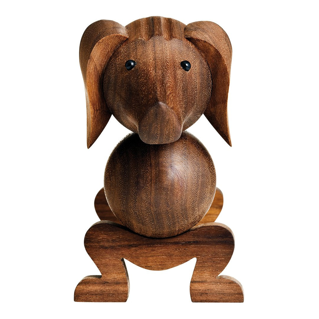 Kay Bojesen Wooden Dog Figurine - Handcrafted Scandinavian Design for Home Decor & Gift Ideas | Perfect for Nursery, Bookshelf & Office Desk