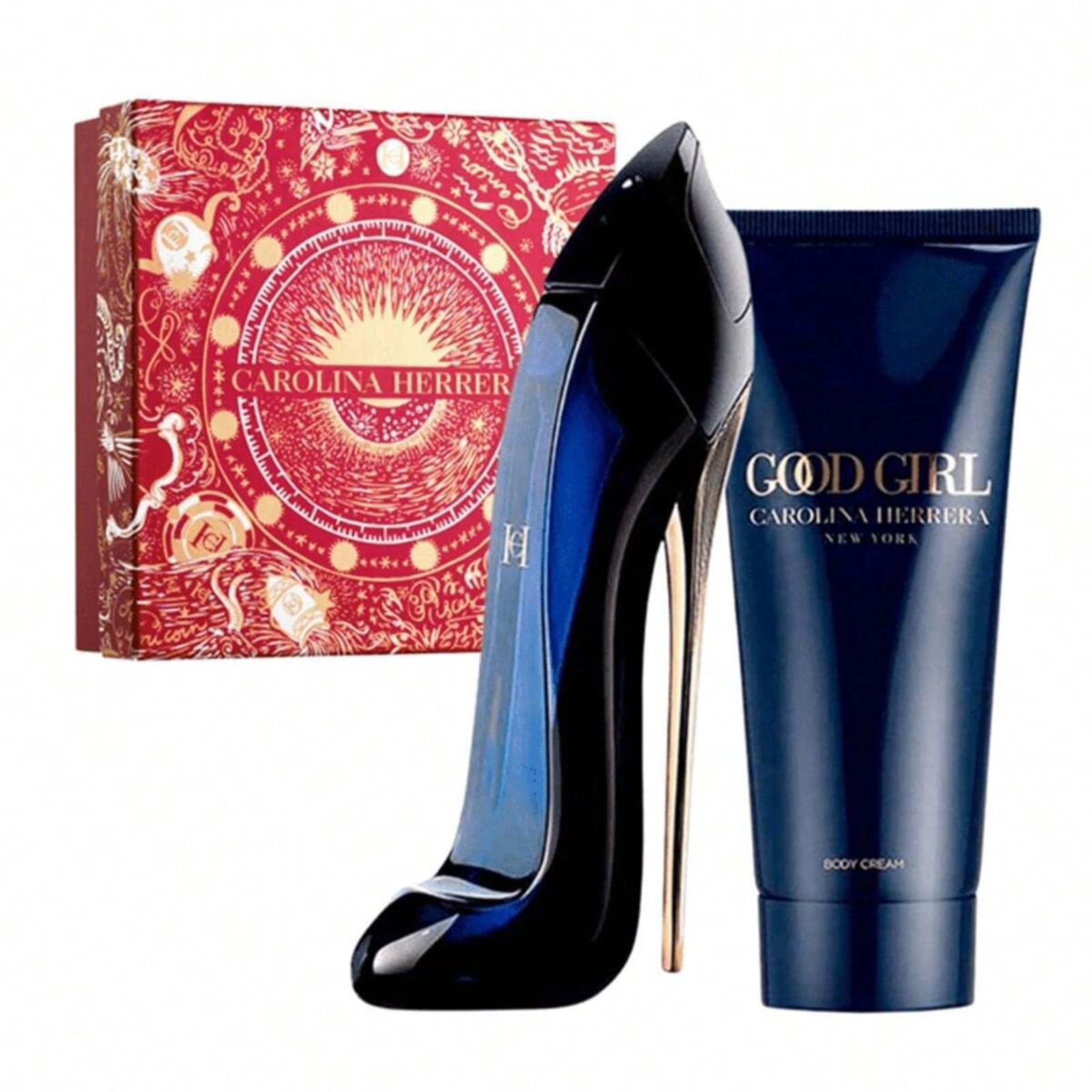 Carolina Herrera Good Girl Women's Perfume Gift Set - 2.7 oz Eau de Parfum & 3.4 oz Body Lotion - Luxury Fragrance for Women, Date Night & Special Occasions