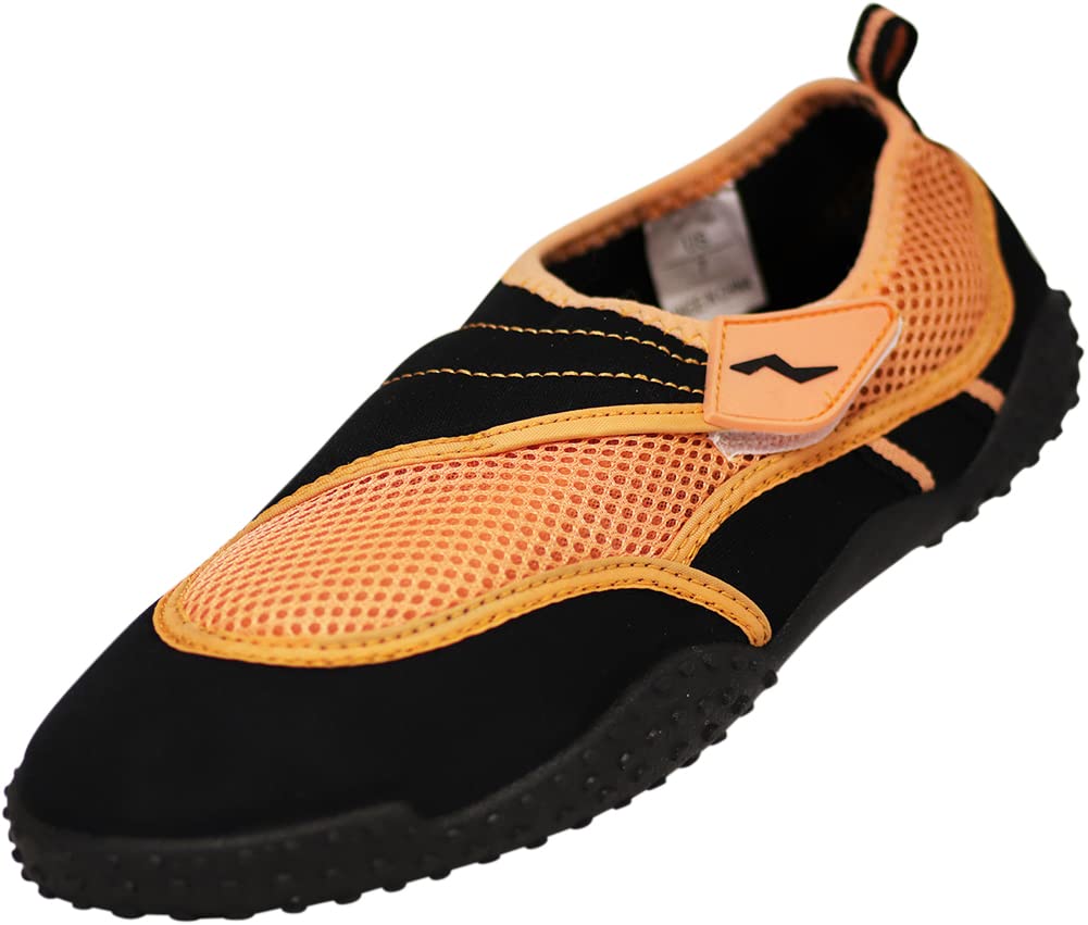 NORTY Wave Aqua Sock Water Shoes for Women - Quick-Dry Swim & Beach Shoes with Non-Slip Sole - Lightweight Aqua Socks for Swimming, Surfing, Yoga & Water Sports | Perfect for Pool, Beach & Outdoor Activities