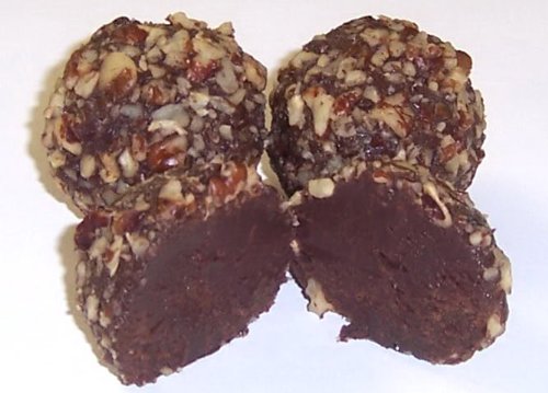 Scott's Dark Chocolate Truffles with Pecan - 1lb Winter Gift Box for Holiday Gifting
