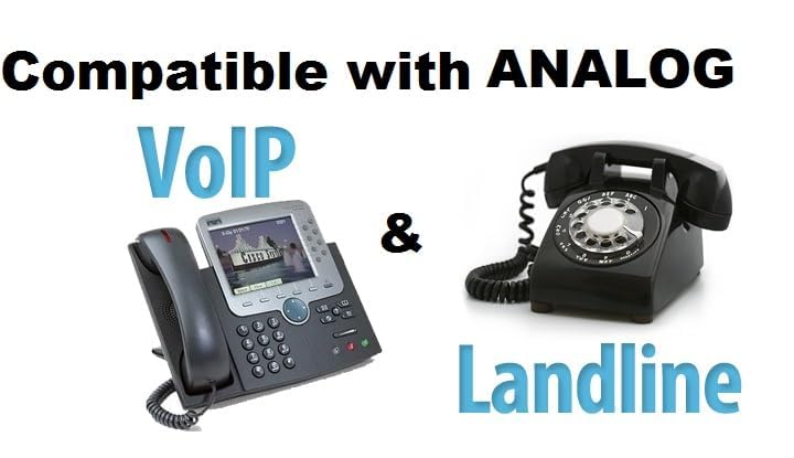 Trim-Style Emergency Off-Hook Hotline Dialer Wall & Desk Phone - Red | Ideal for Offices, Hospitals & Security Rooms