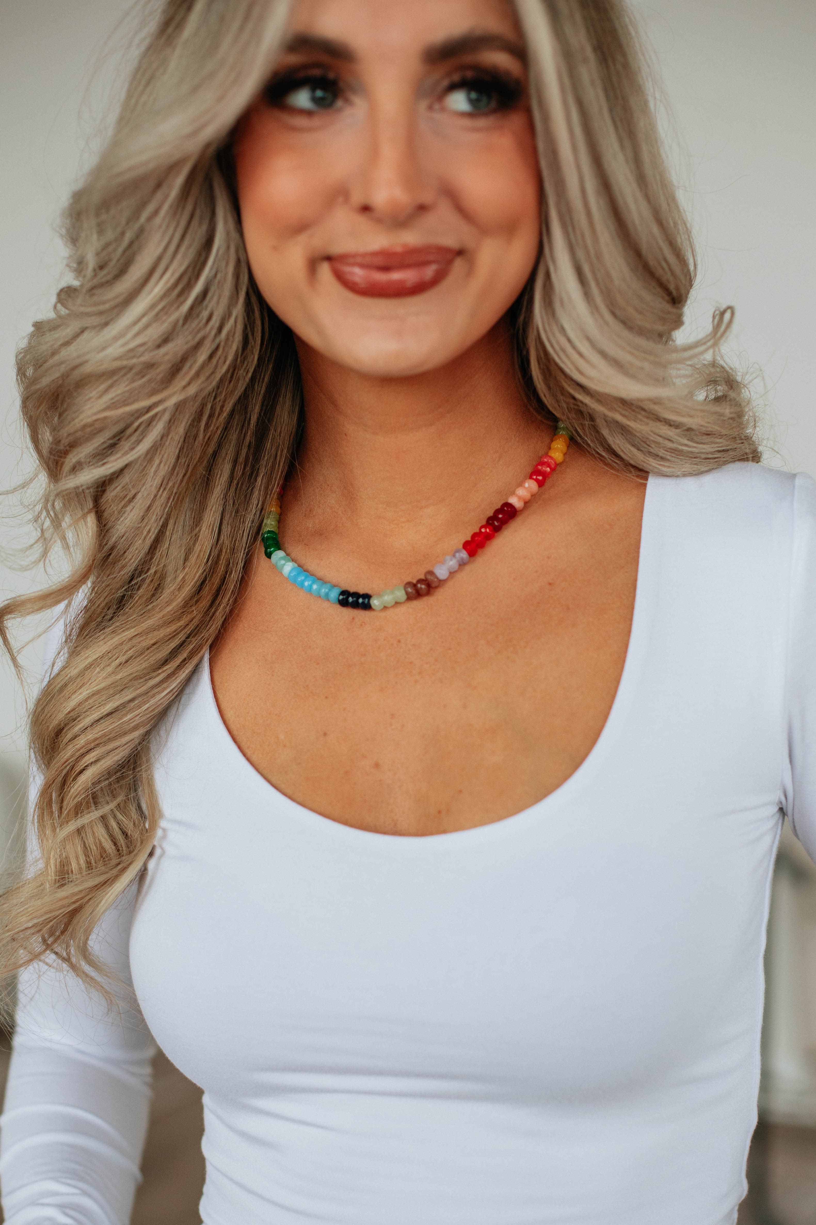 Aurora Gemstone Necklace for Women - Elegant Healing Crystal Jewelry for Everyday Wear & Special Occasions