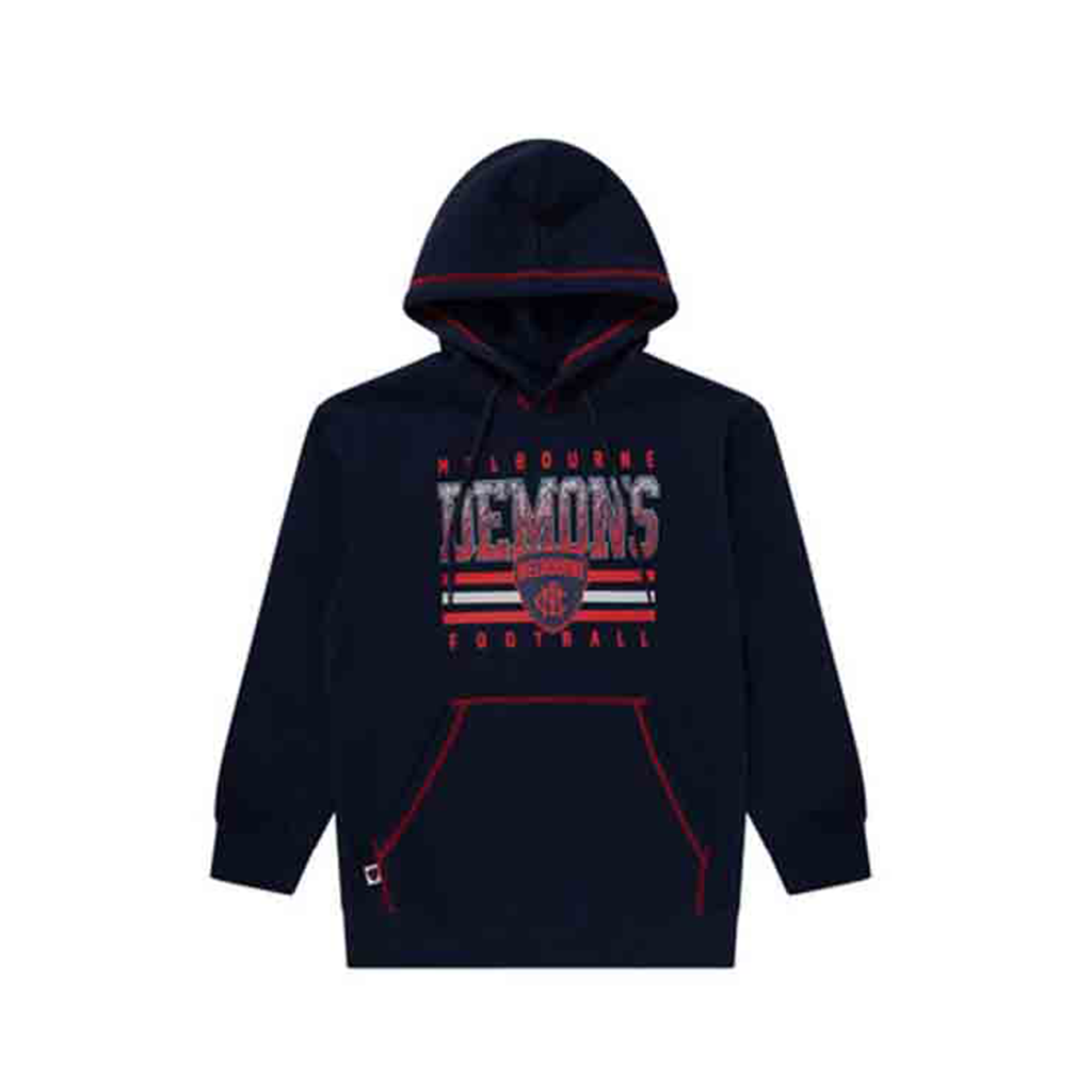Melbourne Demons Sketch Hoodie for Kids - Stylish & Comfortable Youth Pullover for School, Sports & Casual Wear