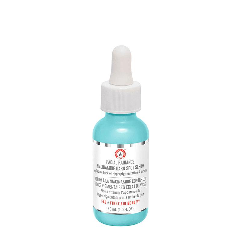 First Aid Beauty Facial Radiance Niacinamide Dark Spot Serum - Brightening Serum for Hyperpigmentation & Uneven Skin Tone - Perfect for Daily Skincare Routine & Nighttime Treatment